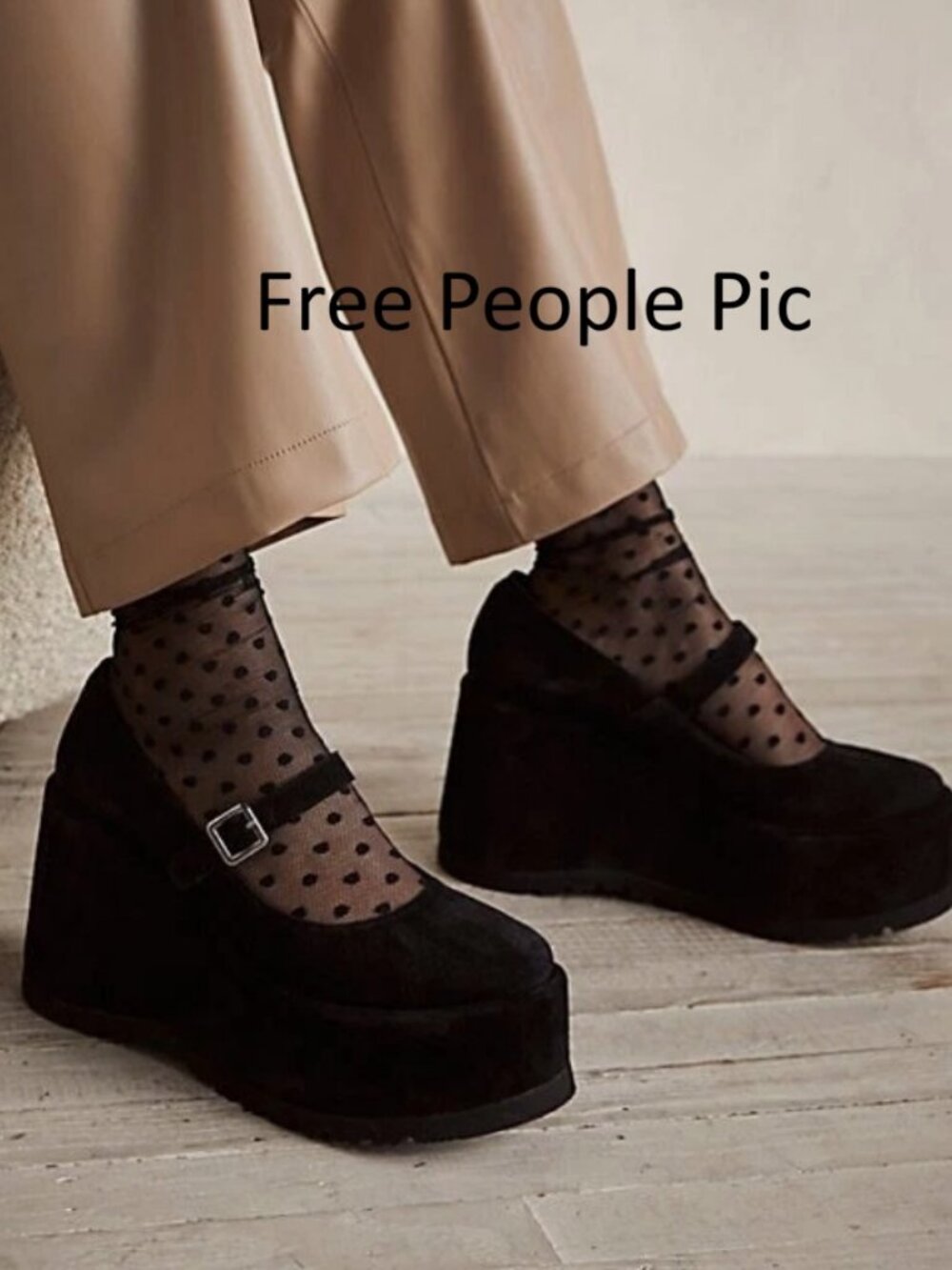 🖤 Free People Sabrina Mary Jane Platform Shoes – EU 41 (US 10) 🖤